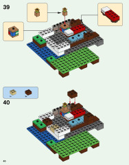 LEGO 21134 instructions page 40 – build guide