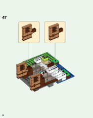 LEGO 21134 instructions page 44 – build guide