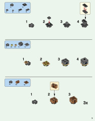 LEGO 21134 instructions page 9 – build guide