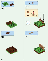 LEGO 21134 instructions page 40 – build guide