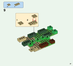LEGO 21135 instructions page 27 – build guide