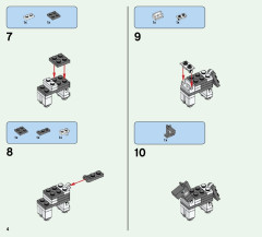 LEGO 21135 instructions page 4 – build guide