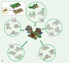 LEGO 21135 instructions page 40 – build guide