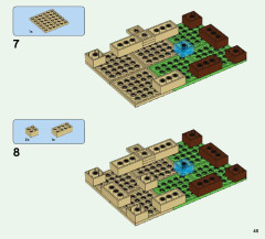 LEGO 21135 instructions page 45 – build guide