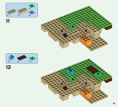 LEGO 21135 instructions page 47 – build guide