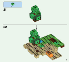 LEGO 21135 instructions page 51 – build guide