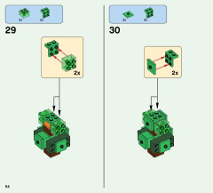 LEGO 21135 instructions page 54 – build guide