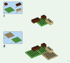 LEGO 21135 instructions page 7 – build guide