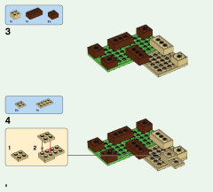 LEGO 21135 instructions page 8 – build guide