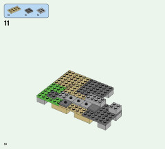 LEGO 21135 instructions page 10 – build guide