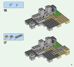 LEGO 21135 instructions page 15 – build guide