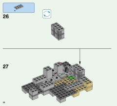 LEGO 21135 instructions page 18 – build guide
