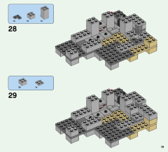 LEGO 21135 instructions page 19 – build guide