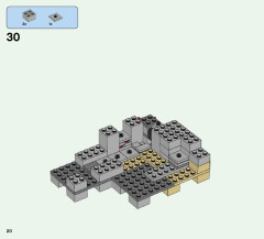 LEGO 21135 instructions page 20 – build guide