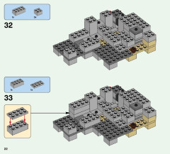 LEGO 21135 instructions page 22 – build guide