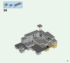 LEGO 21135 instructions page 23 – build guide