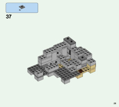 LEGO 21135 instructions page 25 – build guide