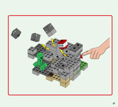 LEGO 21135 instructions page 27 – build guide