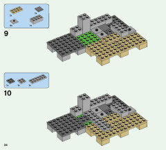 LEGO 21135 instructions page 34 – build guide
