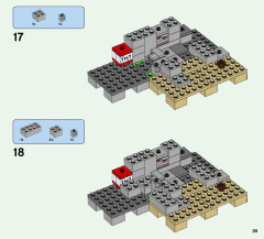 LEGO 21135 instructions page 39 – build guide