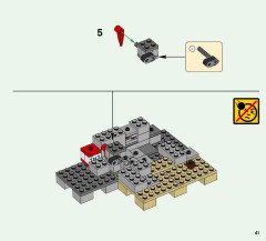 LEGO 21135 instructions page 41 – build guide