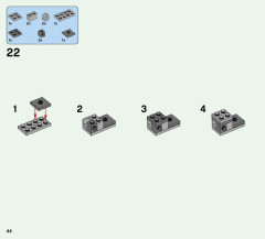 LEGO 21135 instructions page 44 – build guide