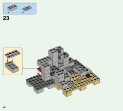 LEGO 21135 instructions page 46 – build guide