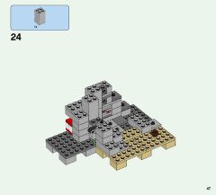 LEGO 21135 instructions page 47 – build guide