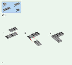 LEGO 21135 instructions page 50 – build guide