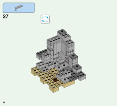 LEGO 21135 instructions page 52 – build guide