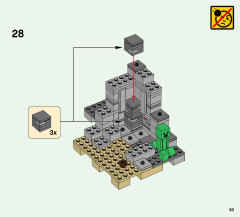 LEGO 21135 instructions page 53 – build guide