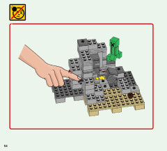 LEGO 21135 instructions page 54 – build guide