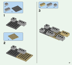 LEGO 21135 instructions page 57 – build guide