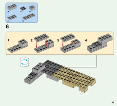 LEGO 21135 instructions page 59 – build guide