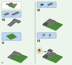 LEGO 21135 instructions page 62 – build guide