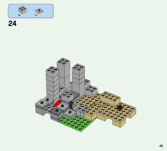 LEGO 21135 instructions page 69 – build guide
