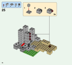 LEGO 21135 instructions page 70 – build guide
