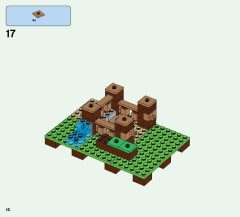 LEGO 21135 instructions page 16 – build guide