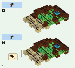 LEGO 21135 instructions page 30 – build guide