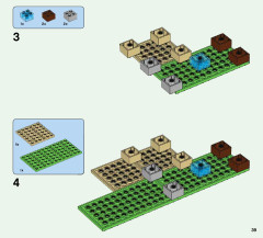 LEGO 21135 instructions page 39 – build guide