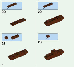LEGO 21135 instructions page 52 – build guide