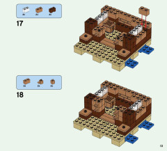 LEGO 21135 instructions page 13 – build guide