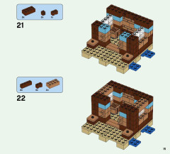 LEGO 21135 instructions page 15 – build guide