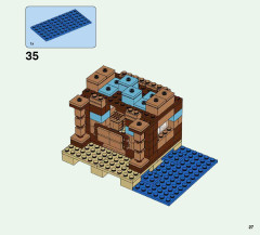 LEGO 21135 instructions page 27 – build guide