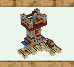 LEGO 21135 instructions page 31 – build guide