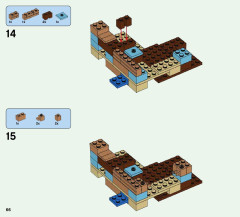 LEGO 21135 instructions page 66 – build guide