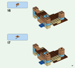 LEGO 21135 instructions page 67 – build guide