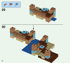 LEGO 21135 instructions page 72 – build guide