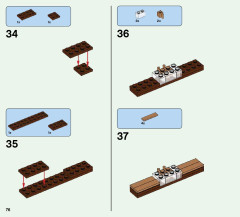 LEGO 21135 instructions page 76 – build guide