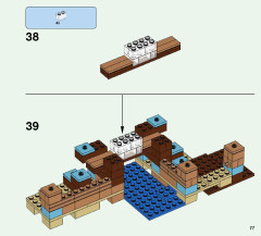 LEGO 21135 instructions page 77 – build guide